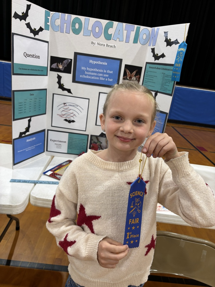 Science Fair 2026 Winners 👏 