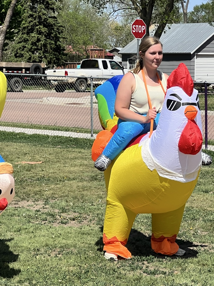 inflatable race