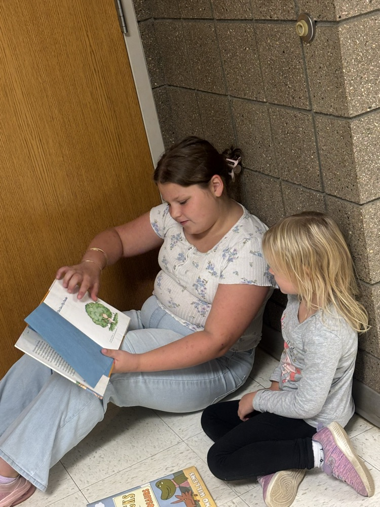 5th - Reading buddies with Pre-K 📕
