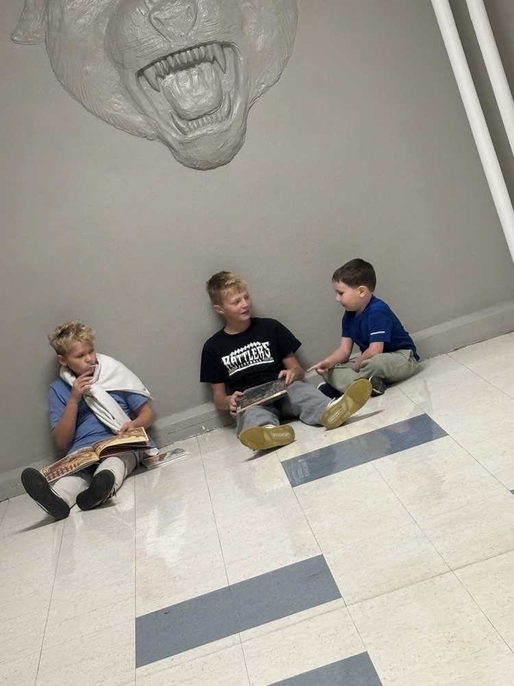 5th - Reading buddies with Pre-K 📕
