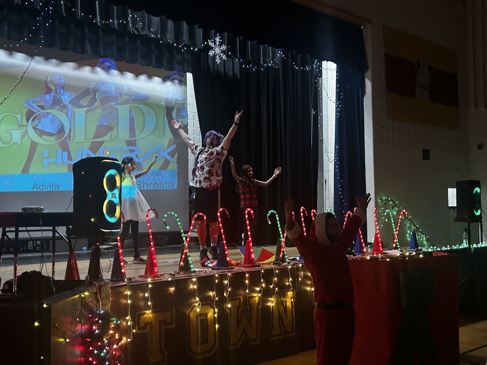 winter dance at milltown