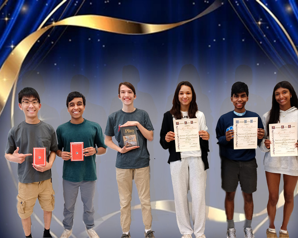 Latien exam award winners