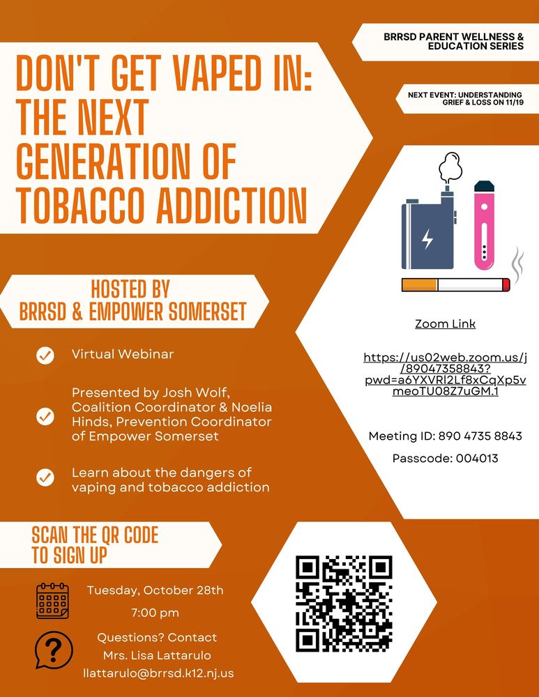 vaping flier