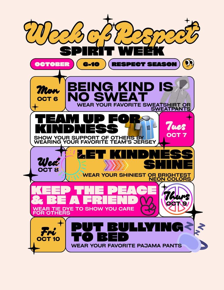 week of respect in brrsd