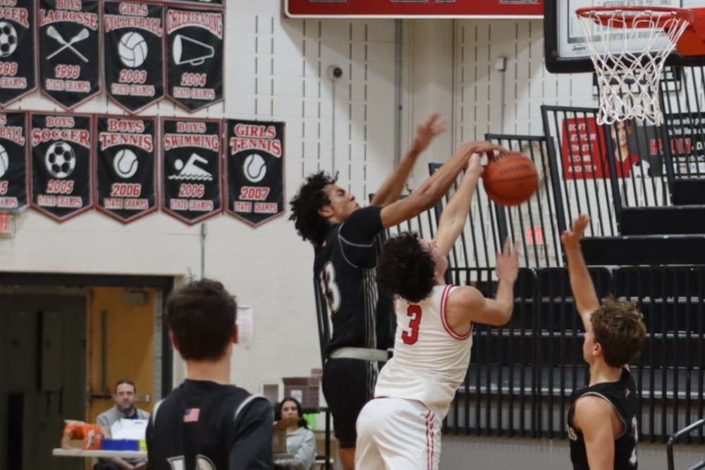 BR boy hoops vs Hunt C