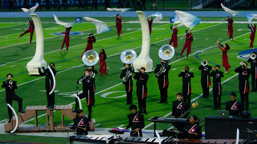 BRHS band at SPF