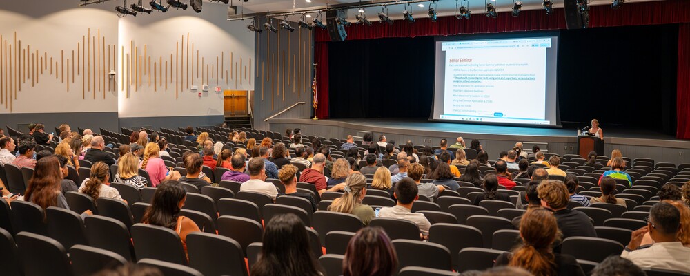Senior College Night at BRHS
