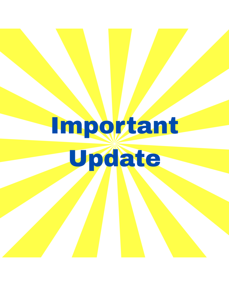 Important Update