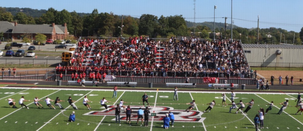 BRHS pep rally 2025