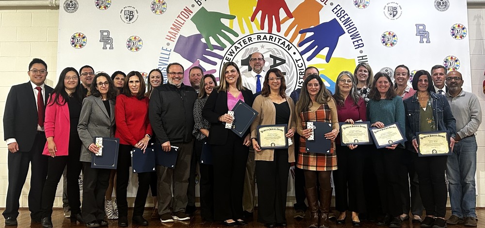 25 years sevice staff at bd of ed