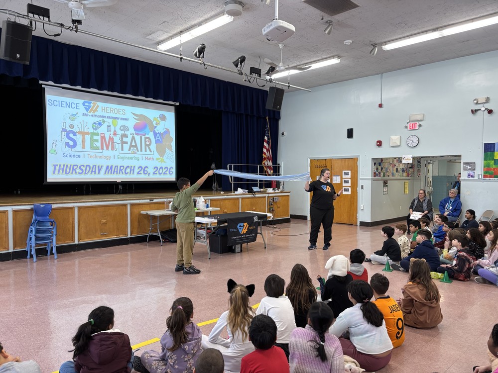 STEM fair kickoff at Aville