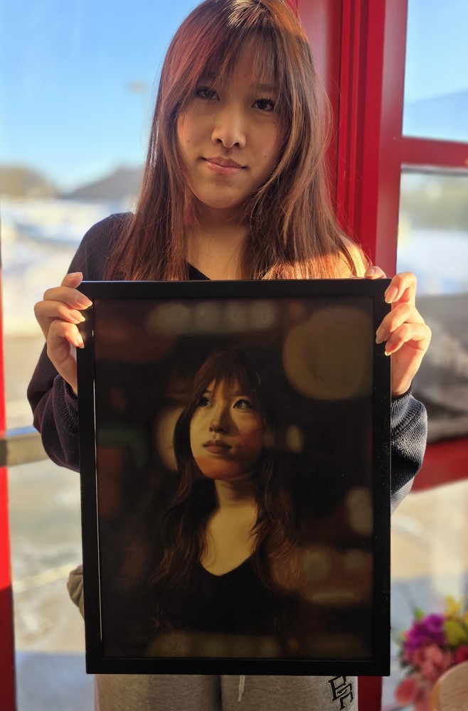 Leila Zhou winning painting