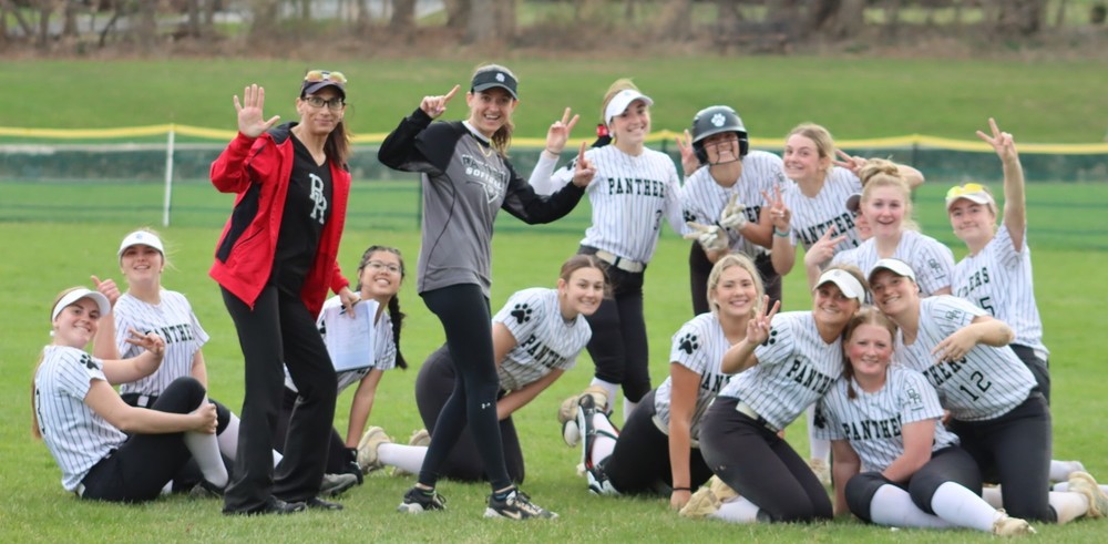 BR softball wins opener