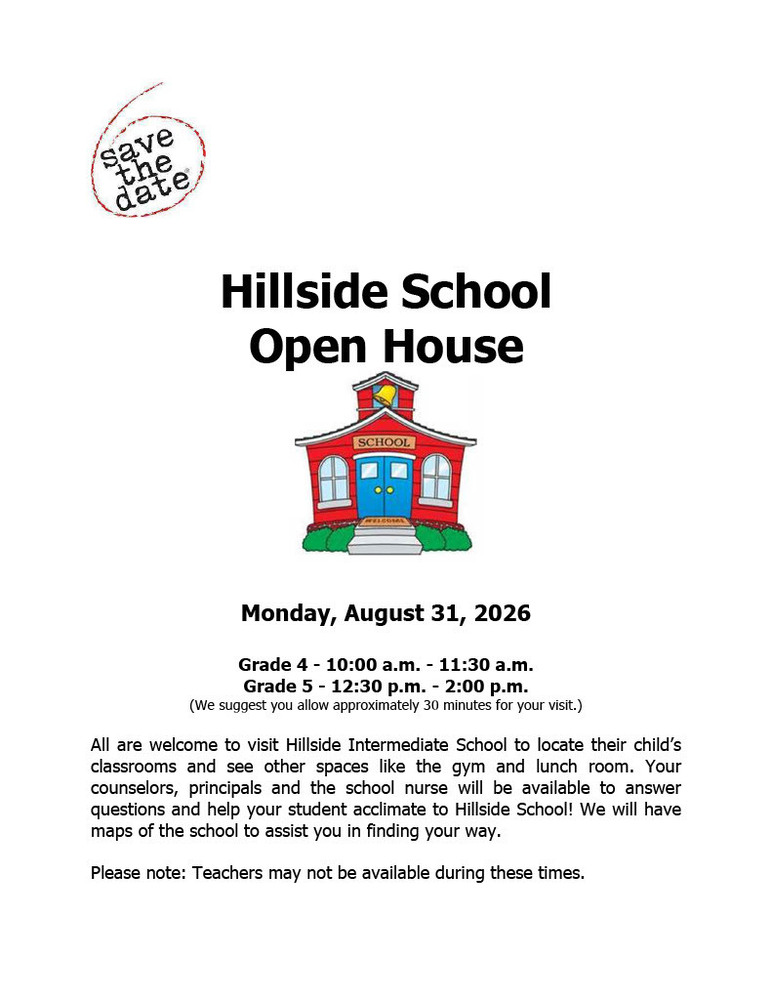 hillsid eopen house