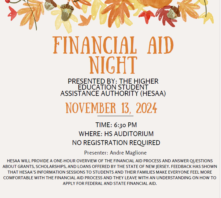 Financial Aid Night