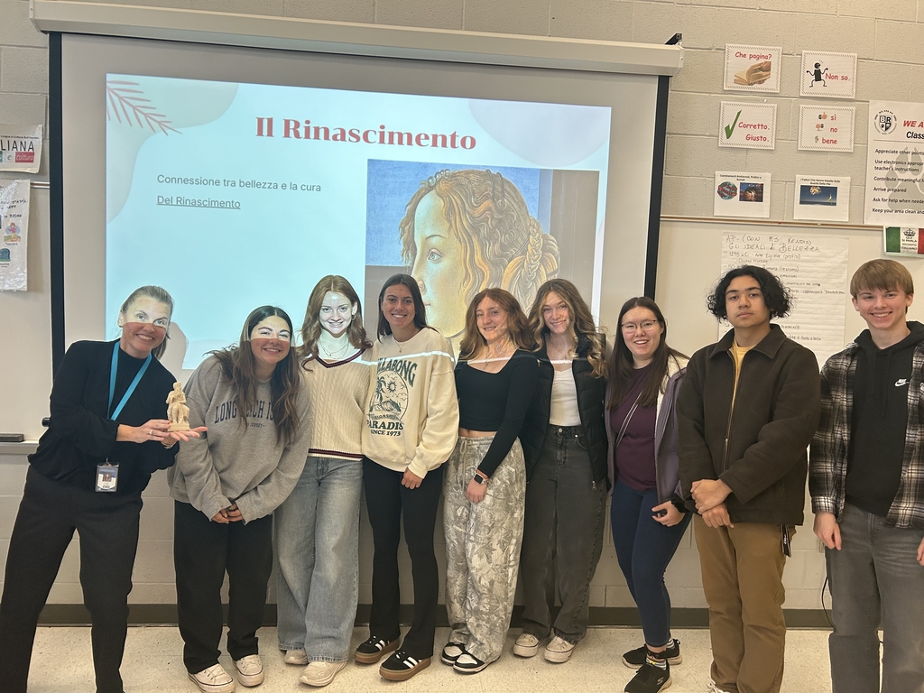 Kendis and Italian students