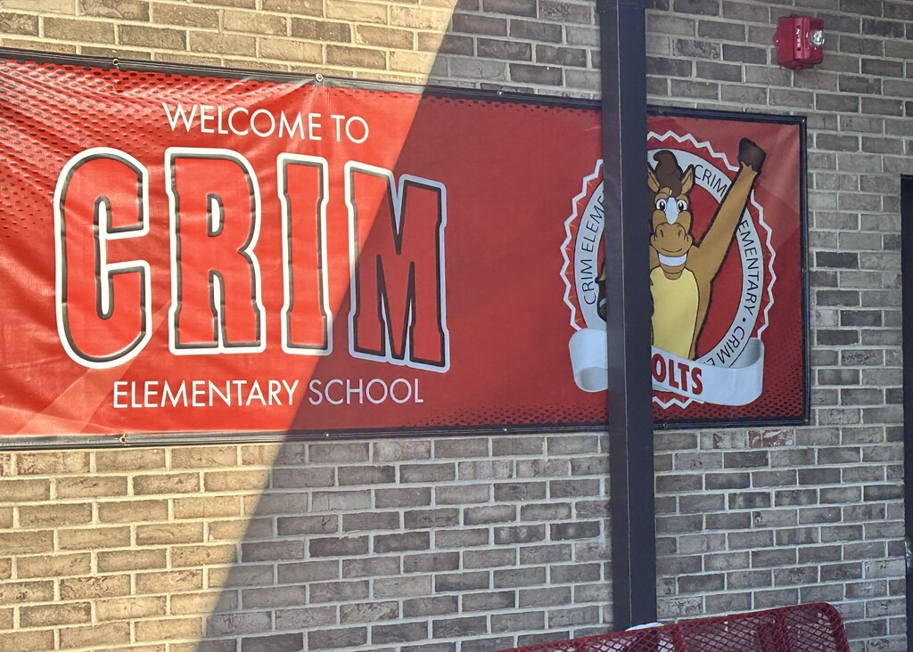 crim school sign