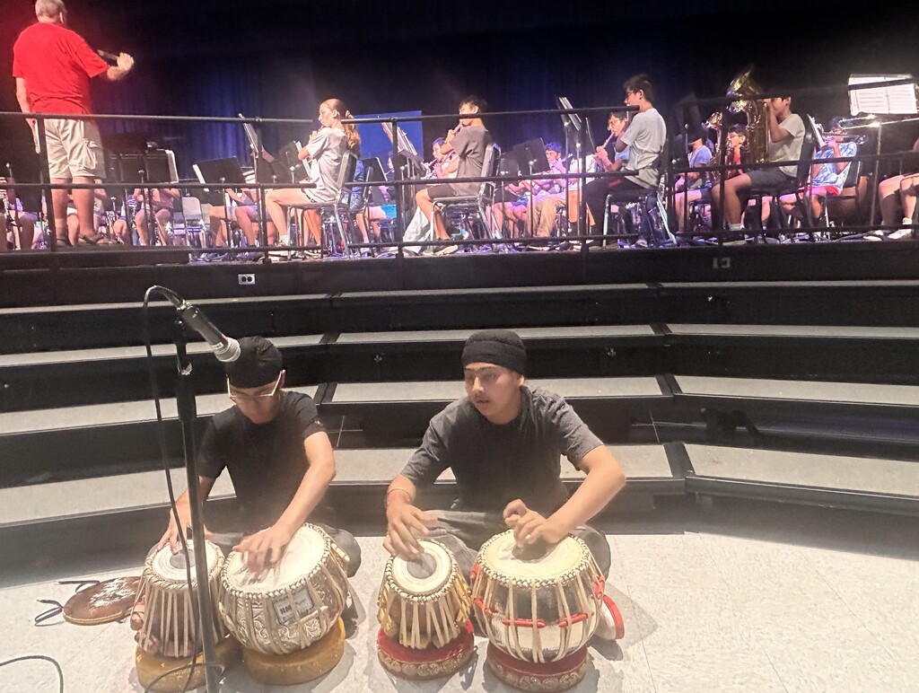 7th grade band and drums