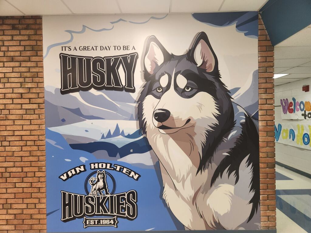 Husky Mural