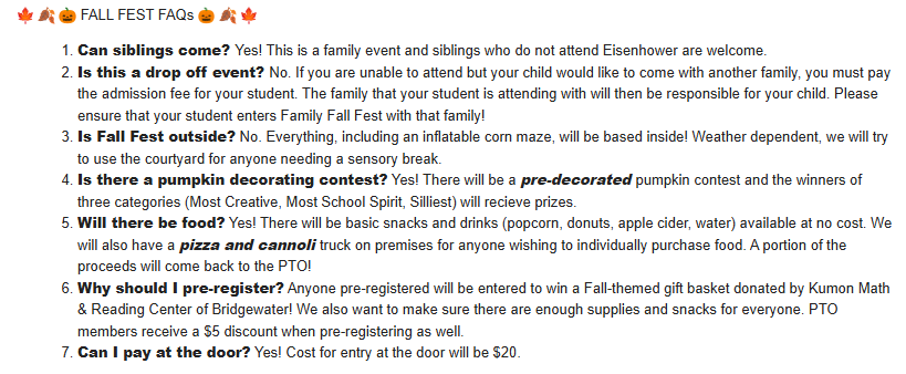 faqs