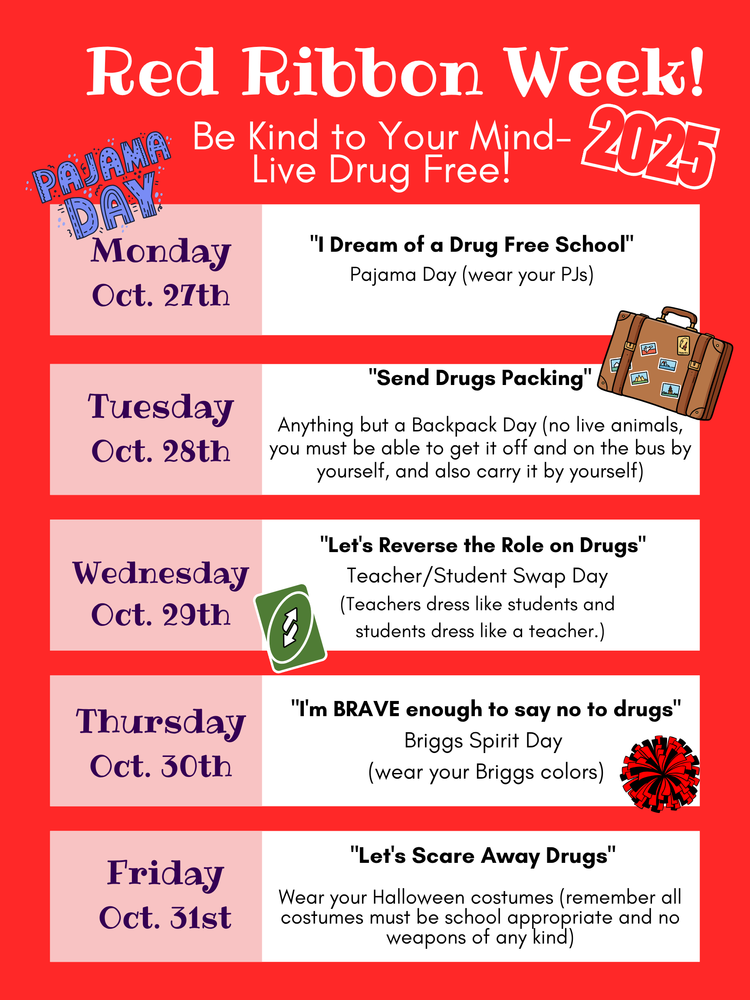 Red Ribbon Week!