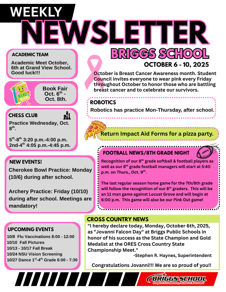 Weekly Newletter