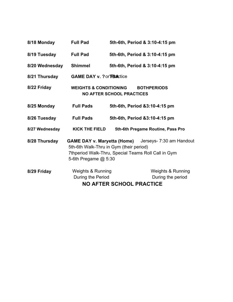 schedule 2