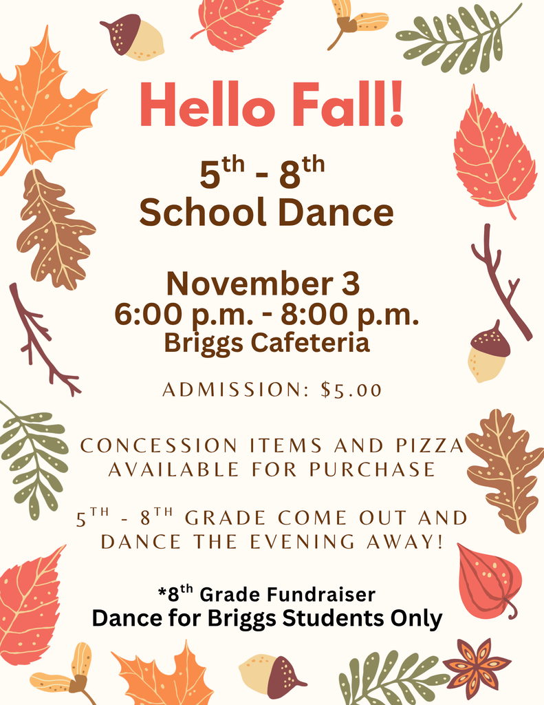 5th - 8th Fall Dance