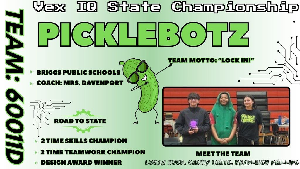 Pickles Road to State