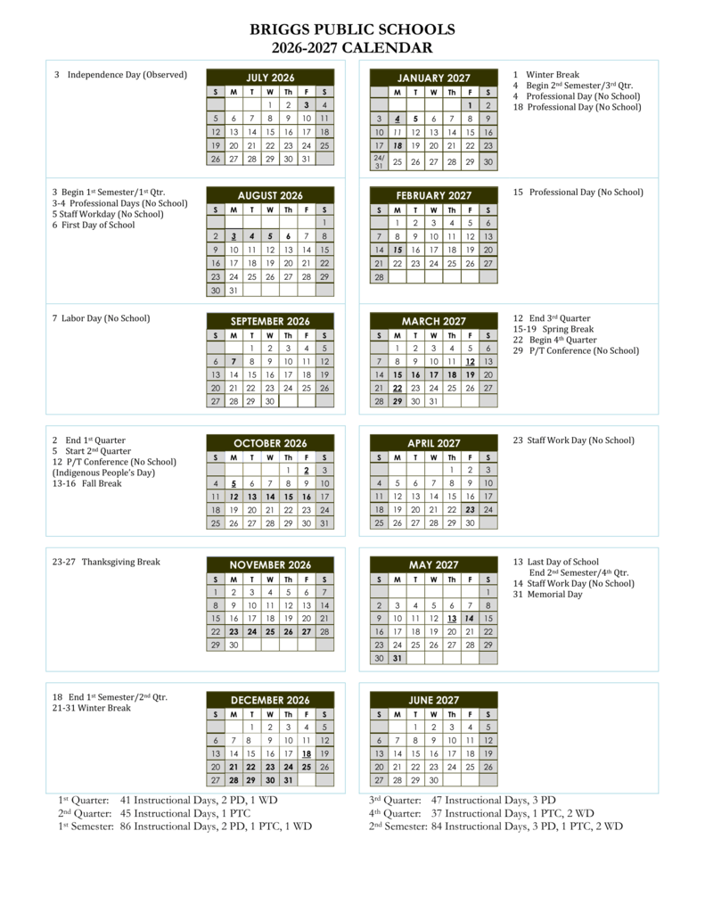 Calendar