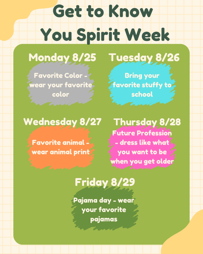 All About You spirit week