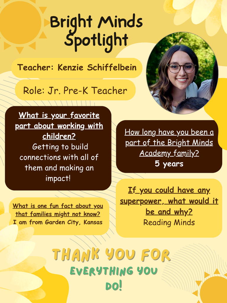 Bright Minds Spotlight for the week!