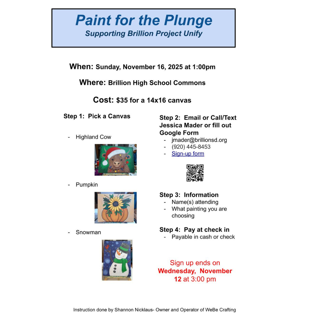 Paint for the Plunge
