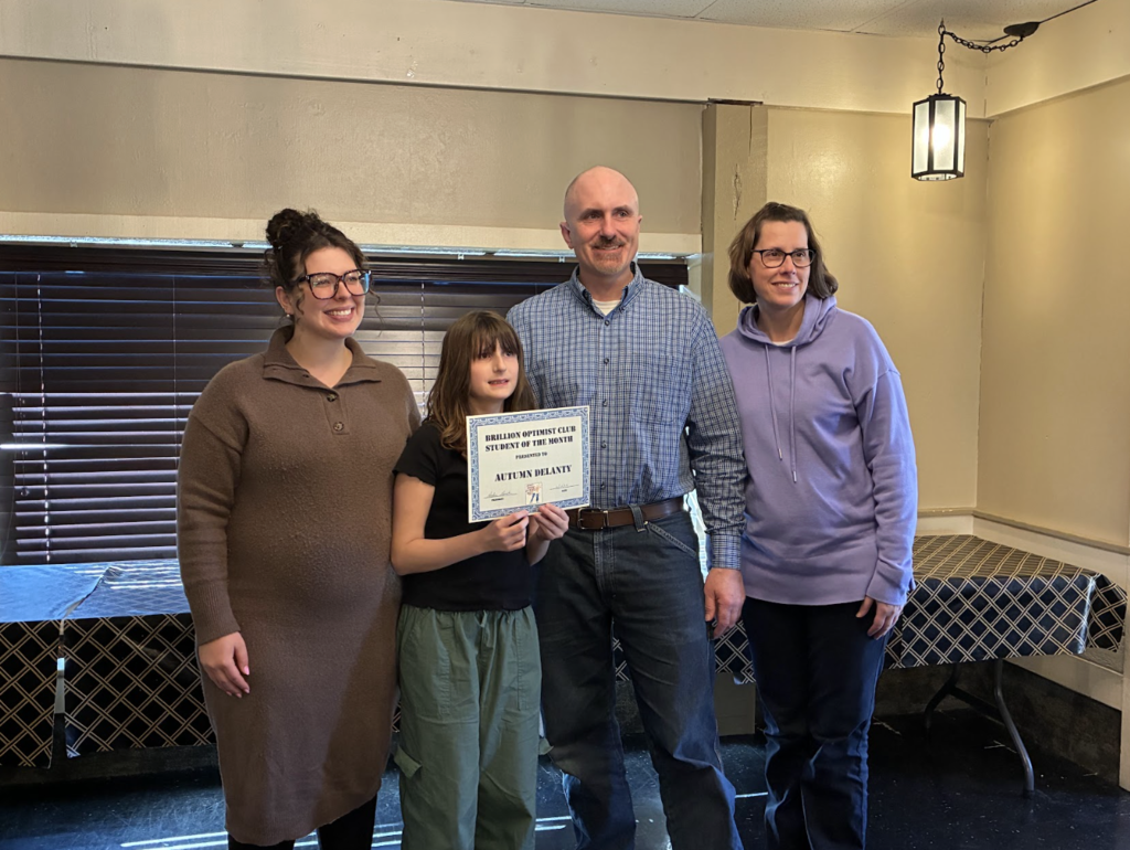 Optimist Students of the Month