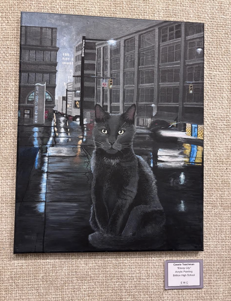 EWC art show - student artwork 