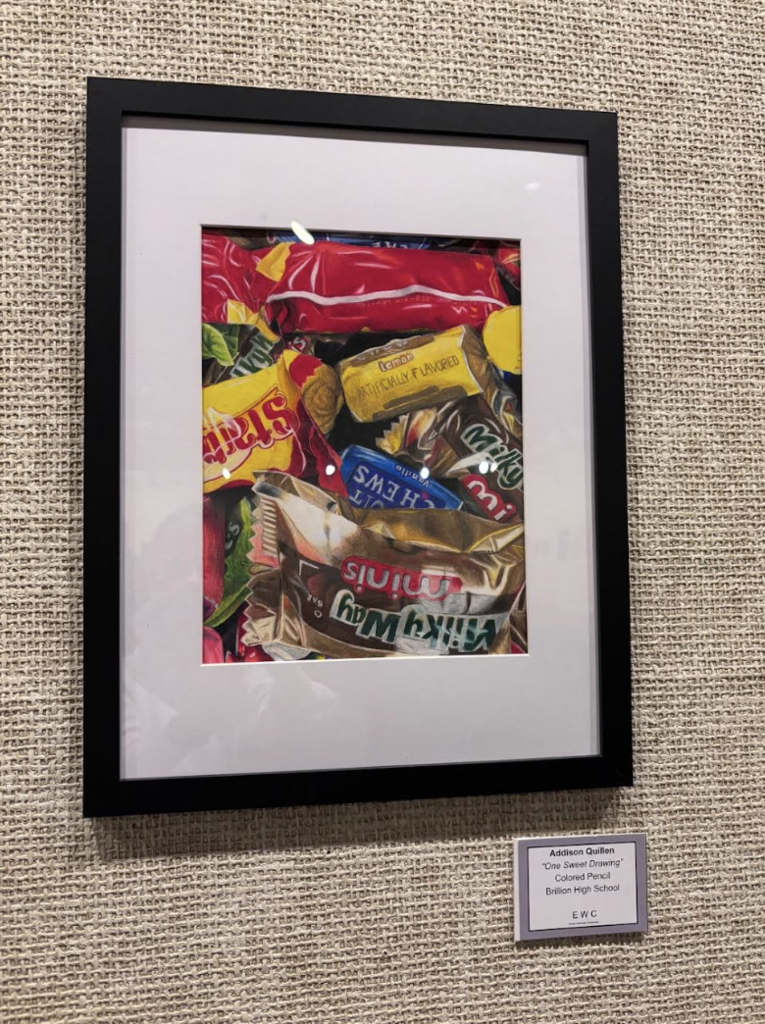 EWC art show - student artwork 