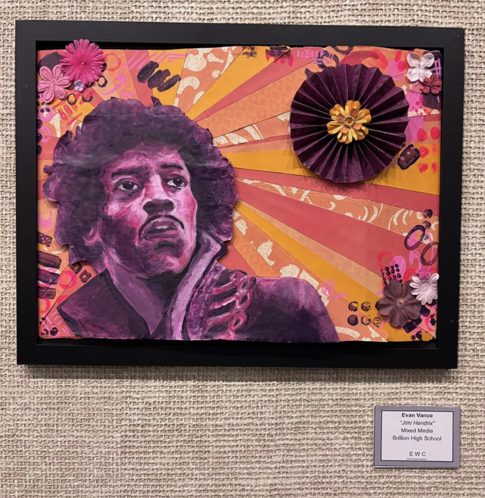 EWC art show - student artwork 