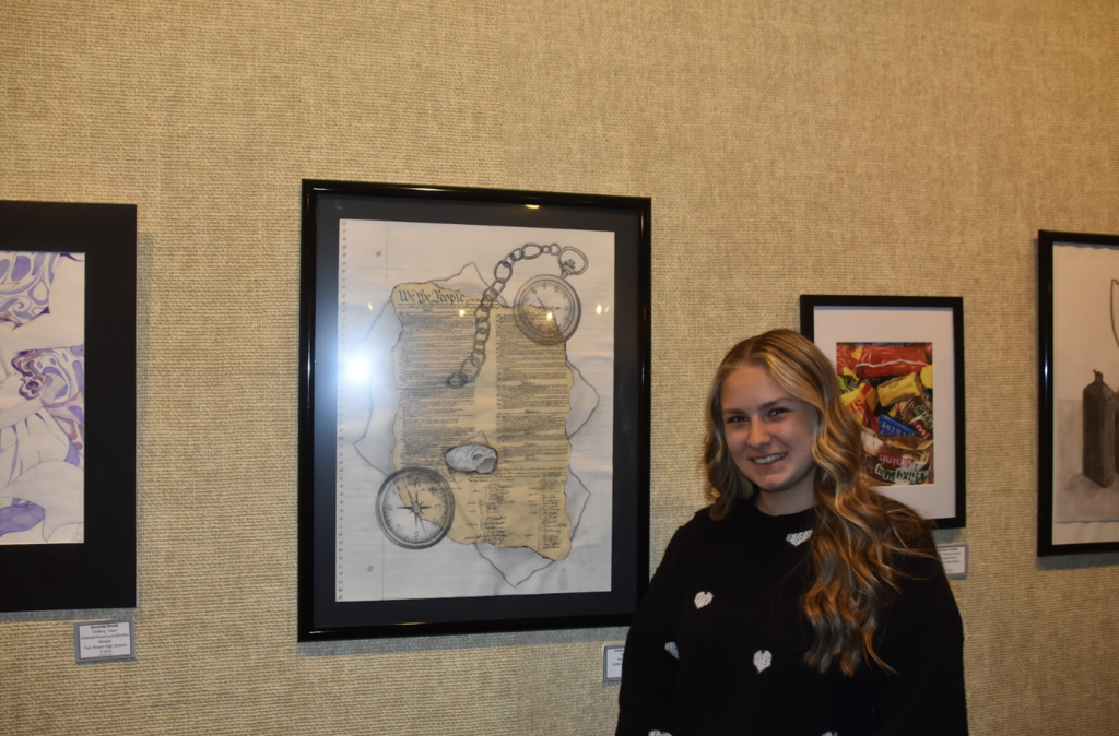EWC art show - student artwork 