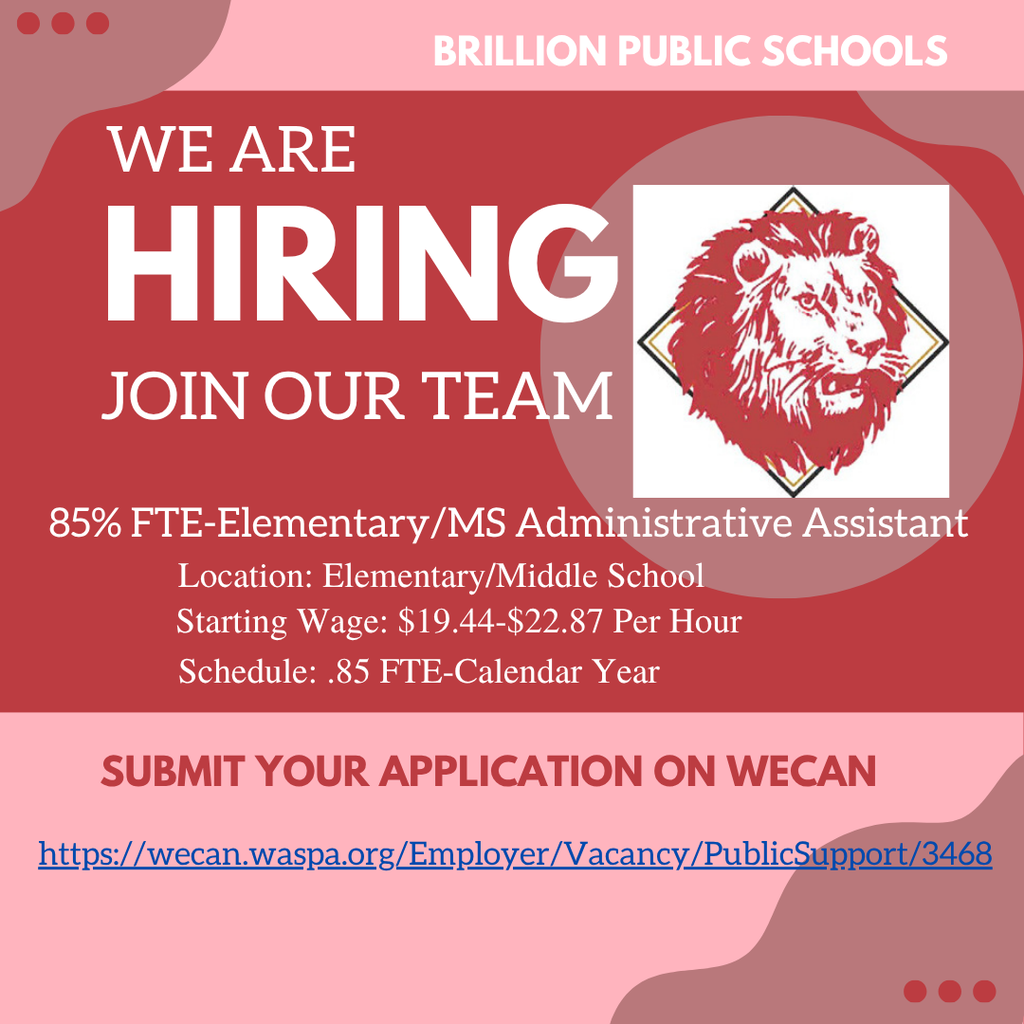 Elem/MS Admin. Assistant Posting