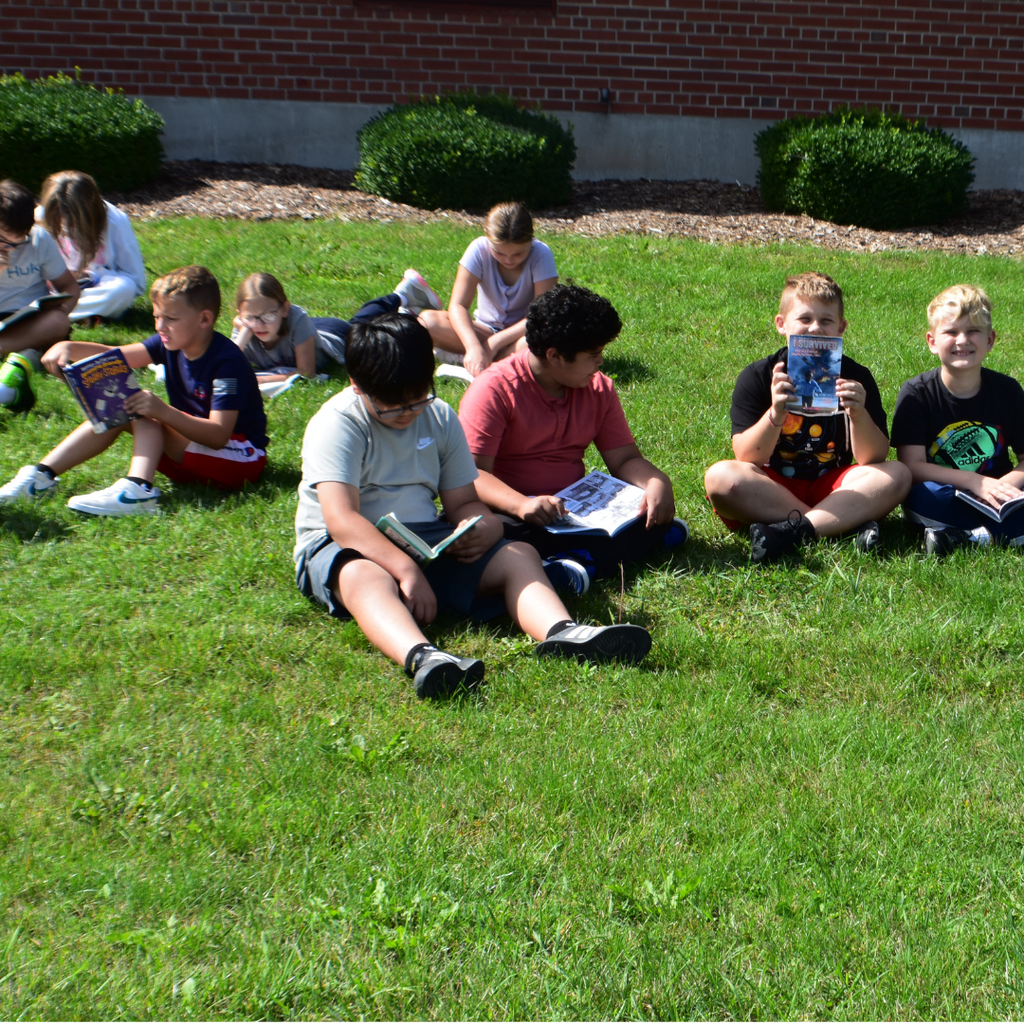 Reading Outdoors