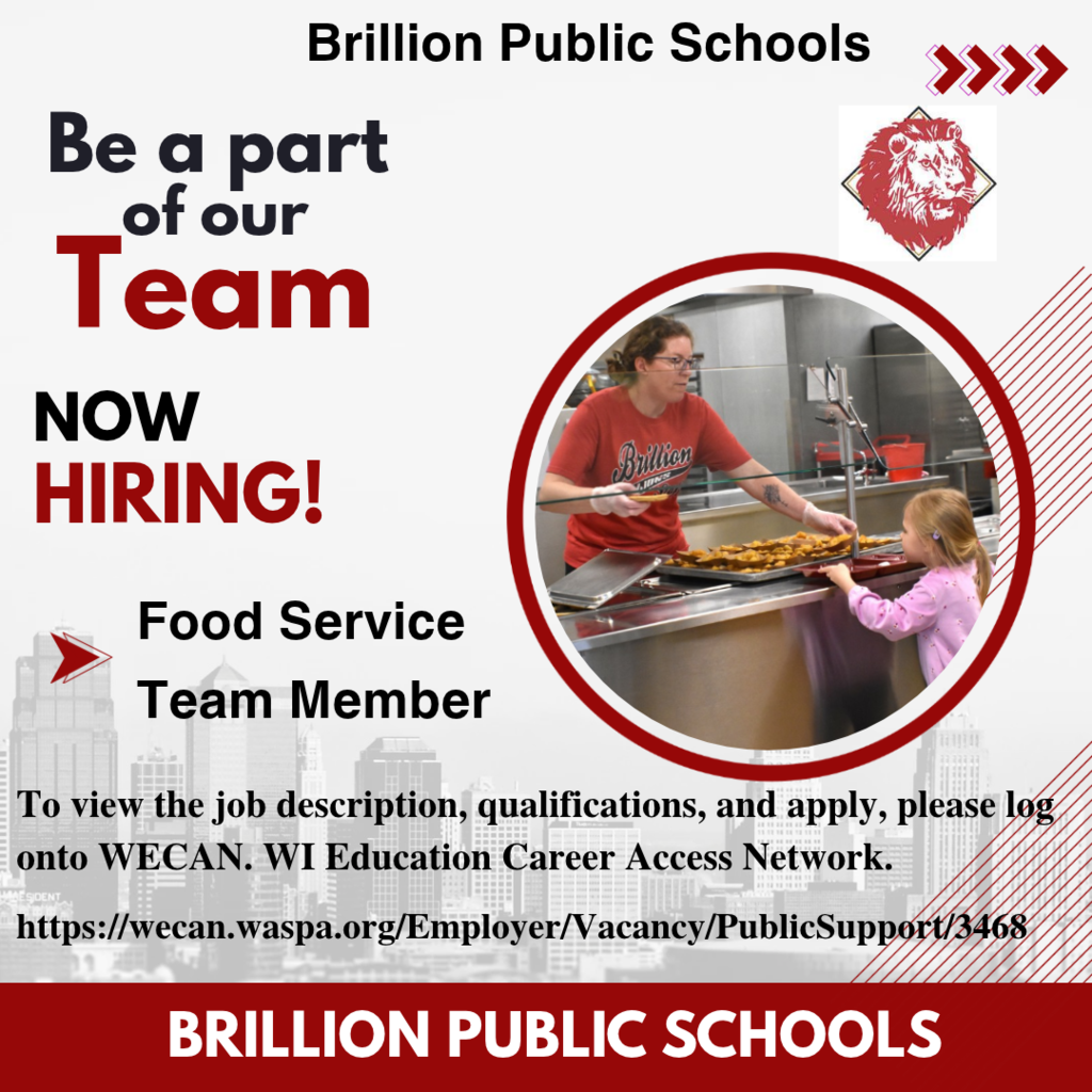 Food Service Now Hiring