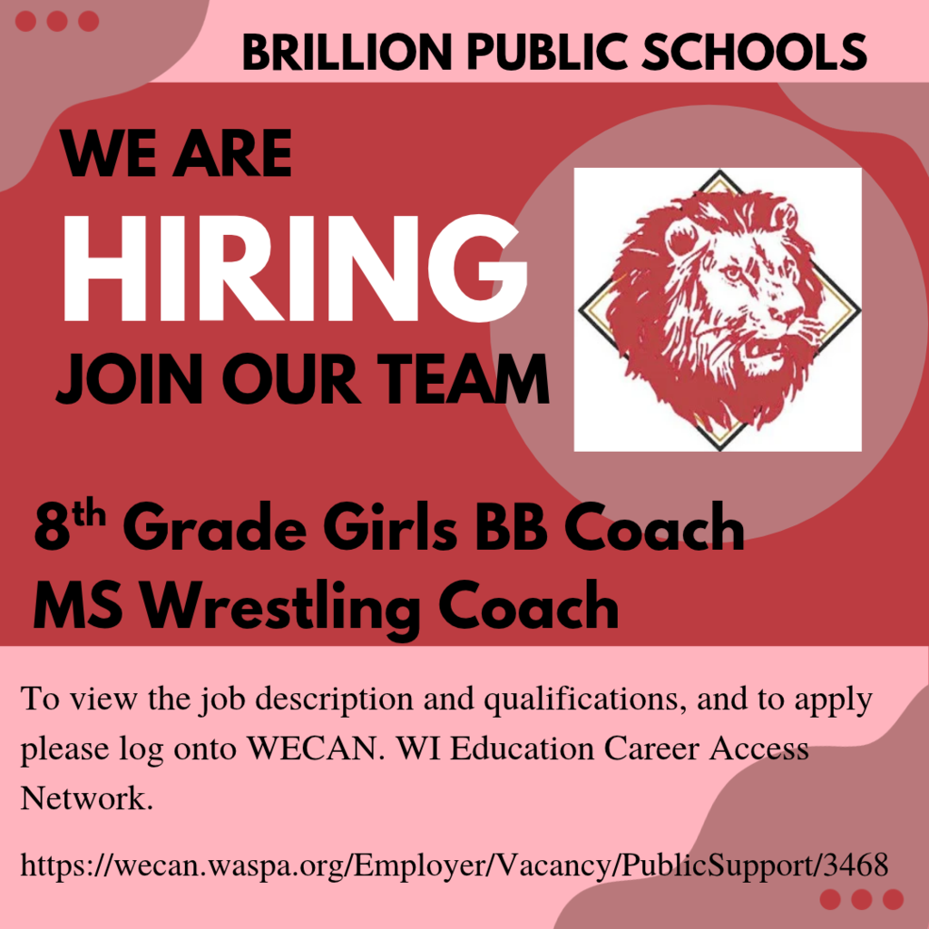 Wrestling BB Coach Position