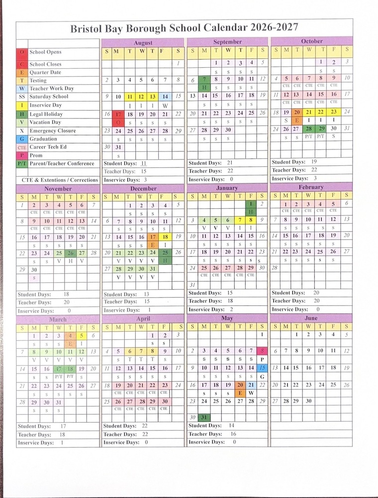 FY27 Calendar