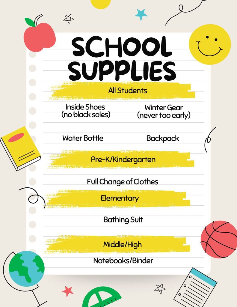 school supplies