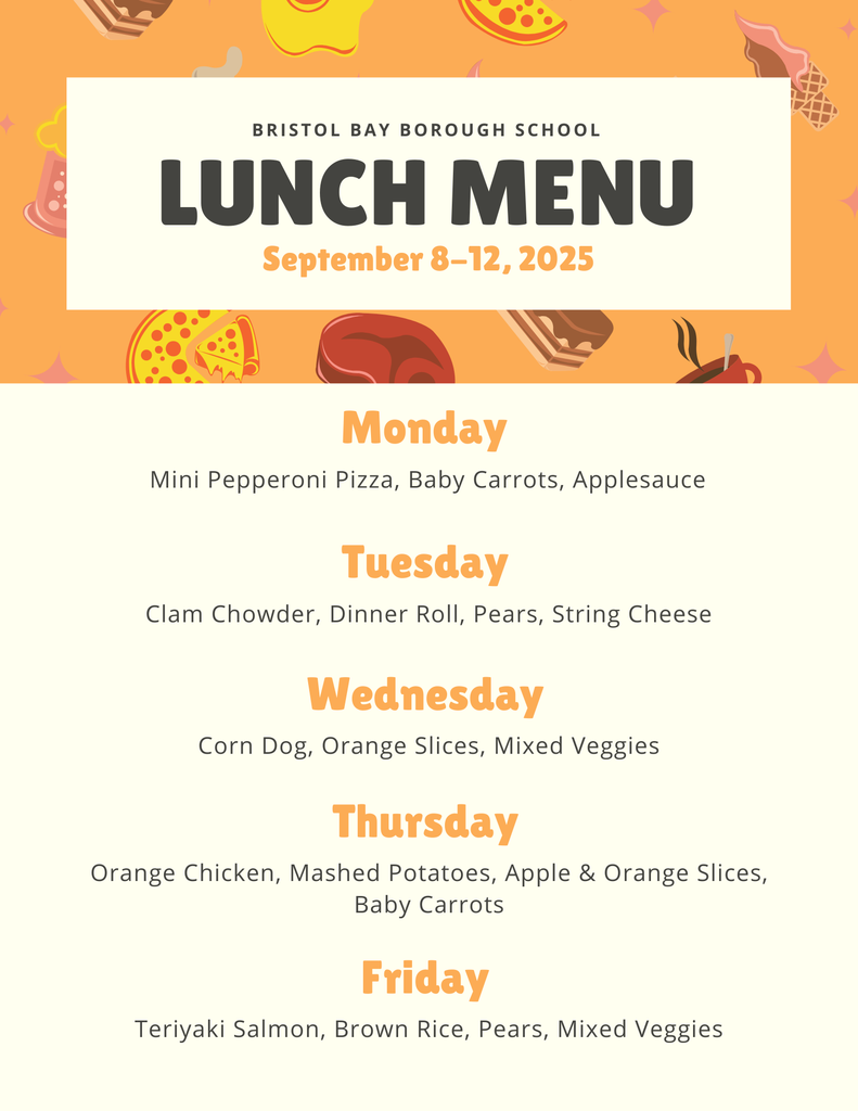 4th Week Menu