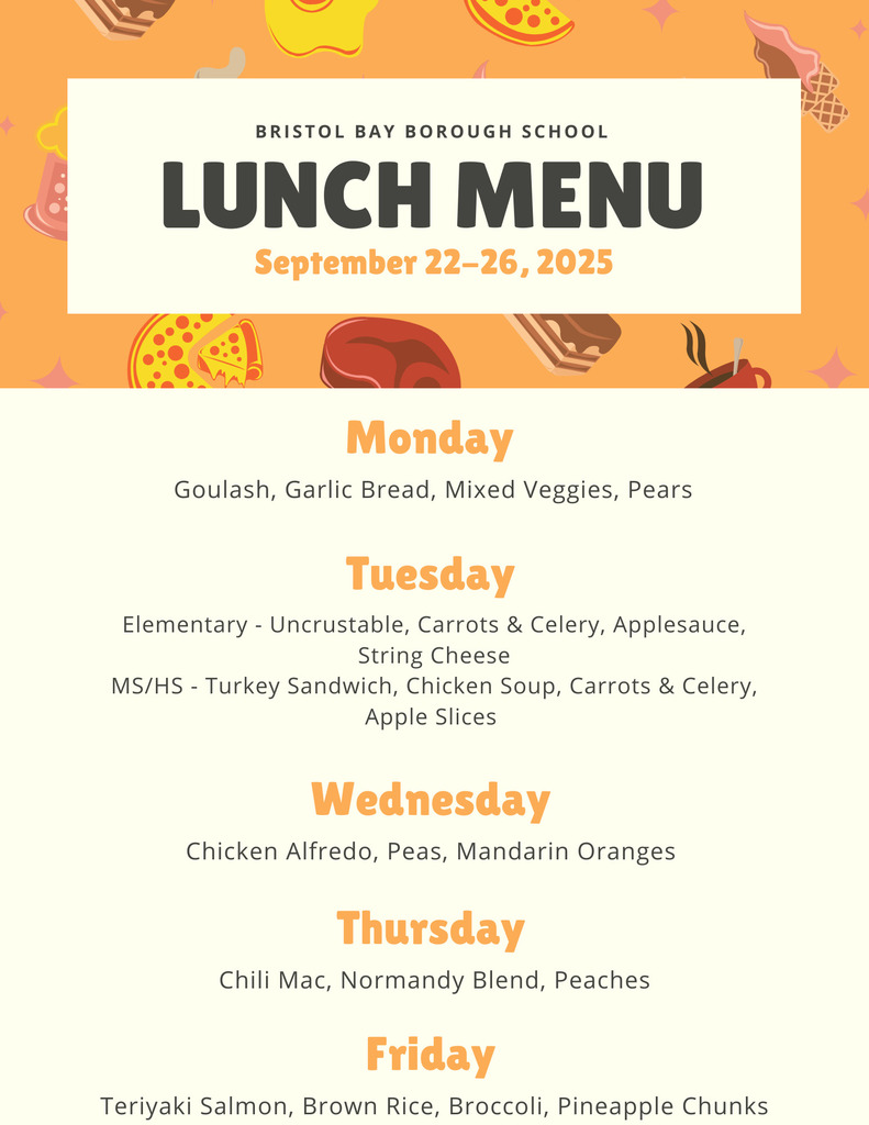 6th week menu