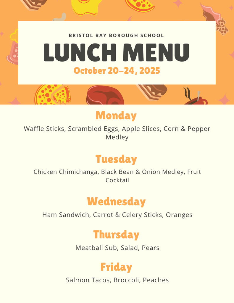 10th Week Lunch Menu