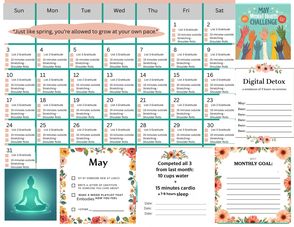 May Mental Health Challenge 