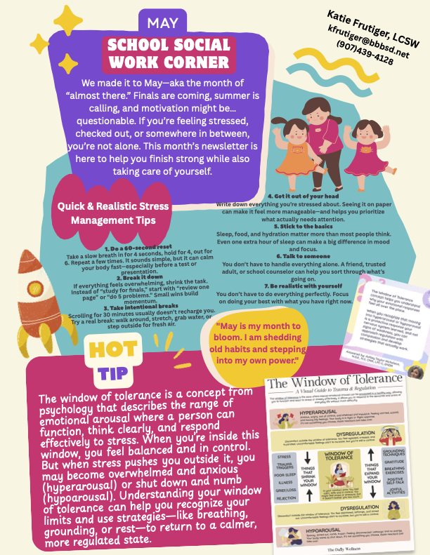 Social Work Corner May