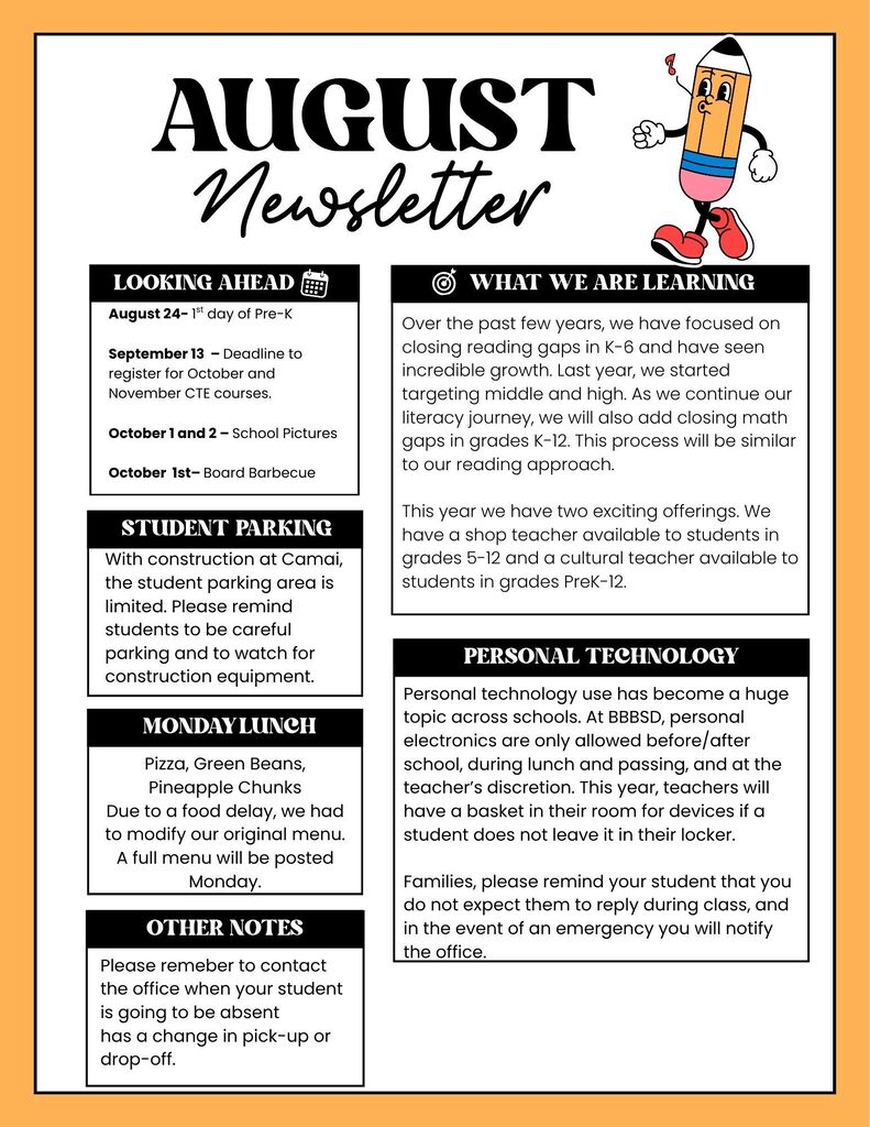 Aug Newsletter